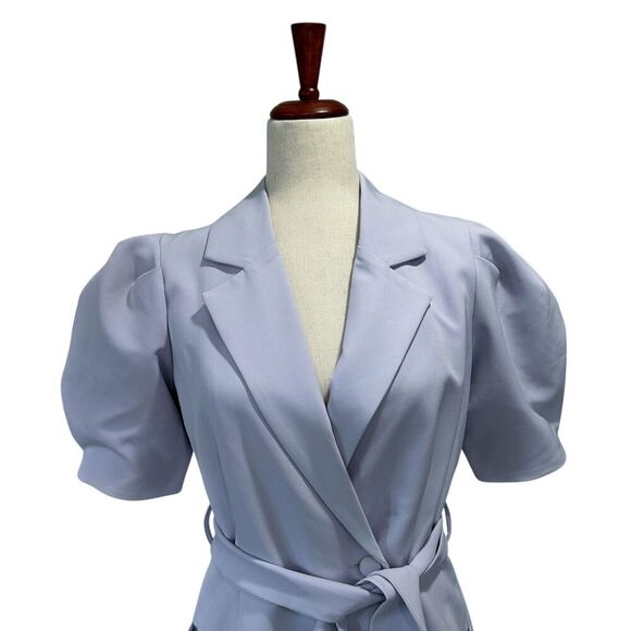 Revolve Song Of‎ Style Cadence Blazer Belted Mini Dress In Hush Purple Small - Picture 5 of 15